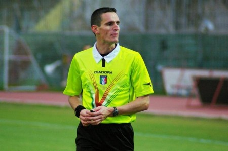 L'arbitro Daniele Minelli