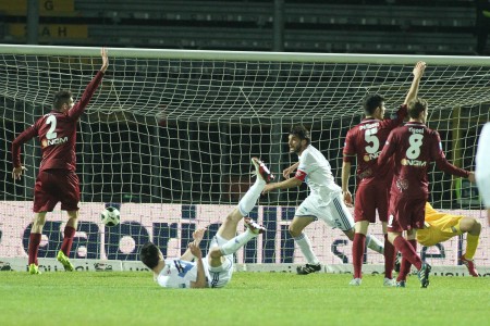 Il gol befferdo di Zambelli che punisce il Citta.