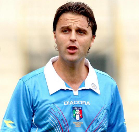 L'arbitro Vincenzo Ripa, promosso in Serie B quest'estate.