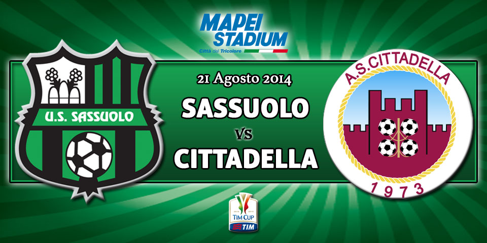 Biglietti Sassuolo – Cittadella
