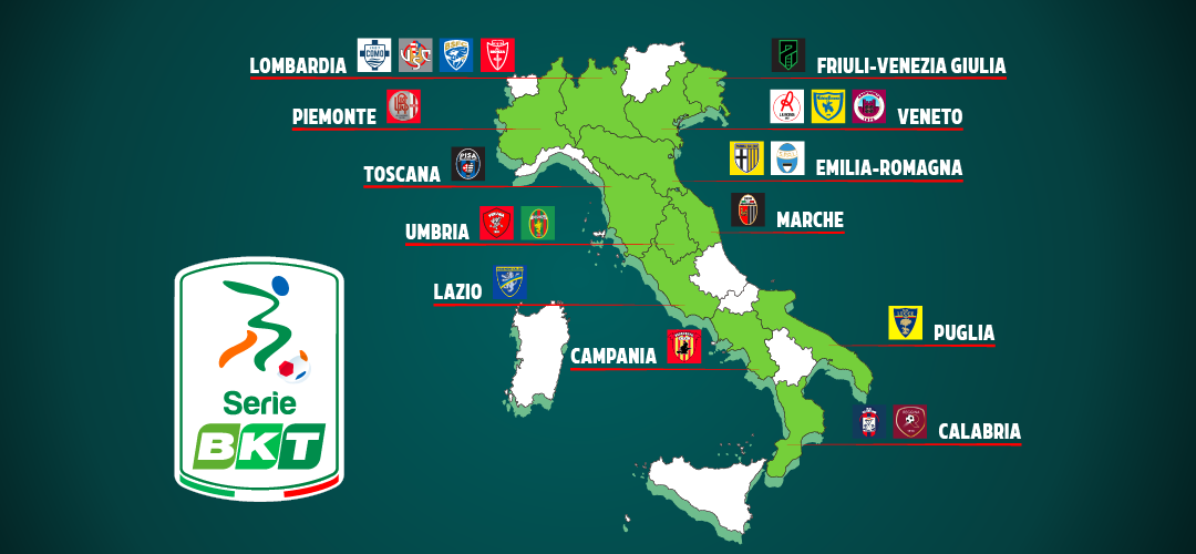 La geografia della B